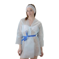 Куртка для пресотерапії Doily з поясом, спанбонд, (Блакитний), 1шт/уп, L/XL