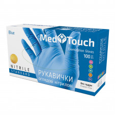 Рукавички нітрилові MedTouch Standart Бл...