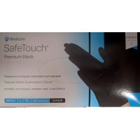 Рукавички нітрилові Medicom SafeTouch ® Advanced™ GREEN (зелені) р. L, оглядові, н/стерильні, текстуровані (50пар/уп)